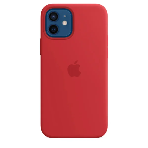 Apple Iphone 12 Leather Case With Magsafe - (product) Red